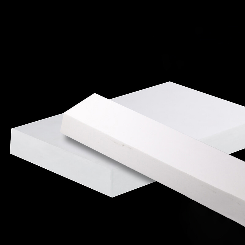 PTFE Plate Sheet High Temperature 0.5/1/2/3/4/5mm Thick Plastics Plate White