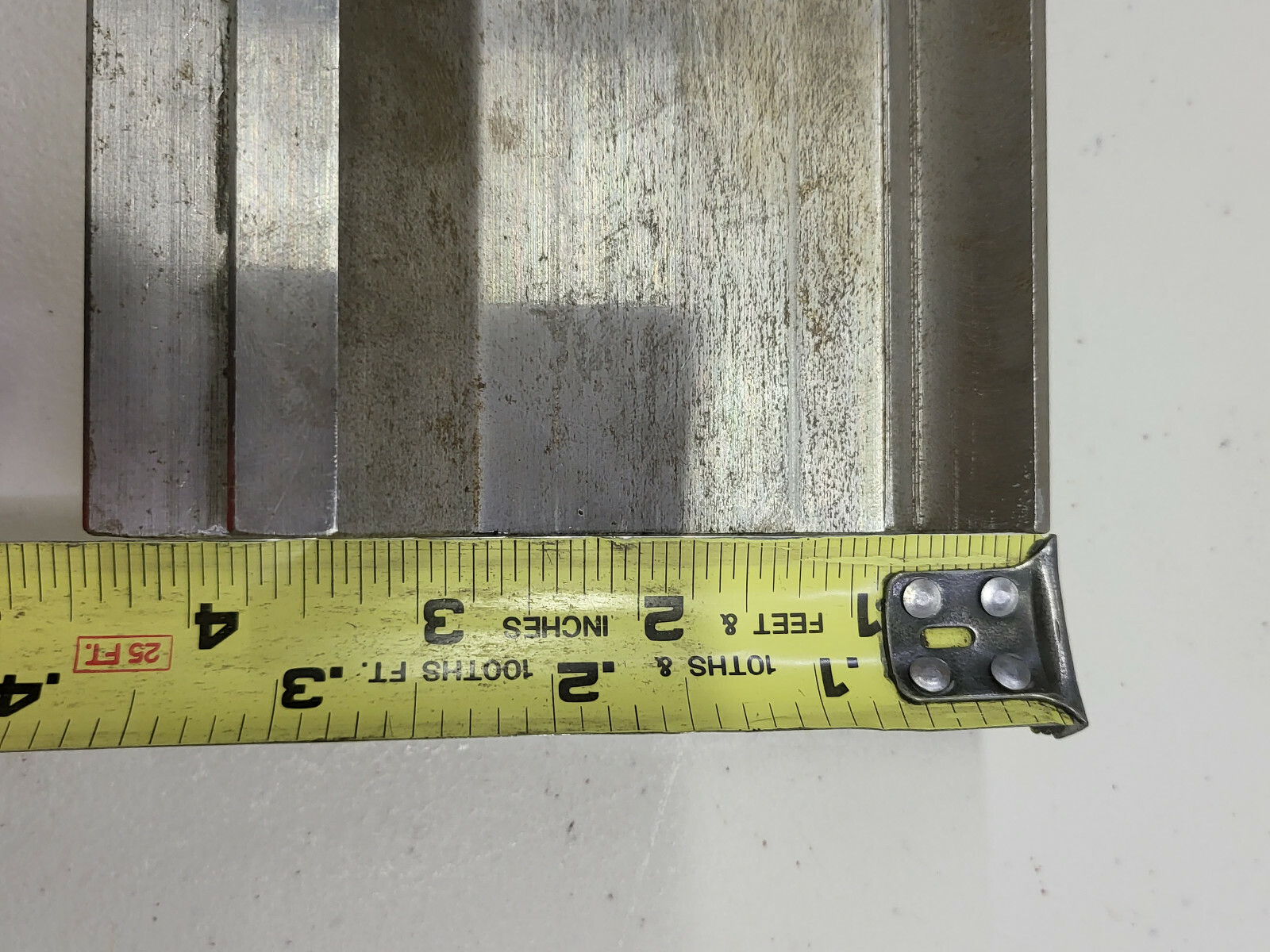 Unbranded Press Brake Tool Thin Tip Angle Punch at 16.34″ Long Free SHipping