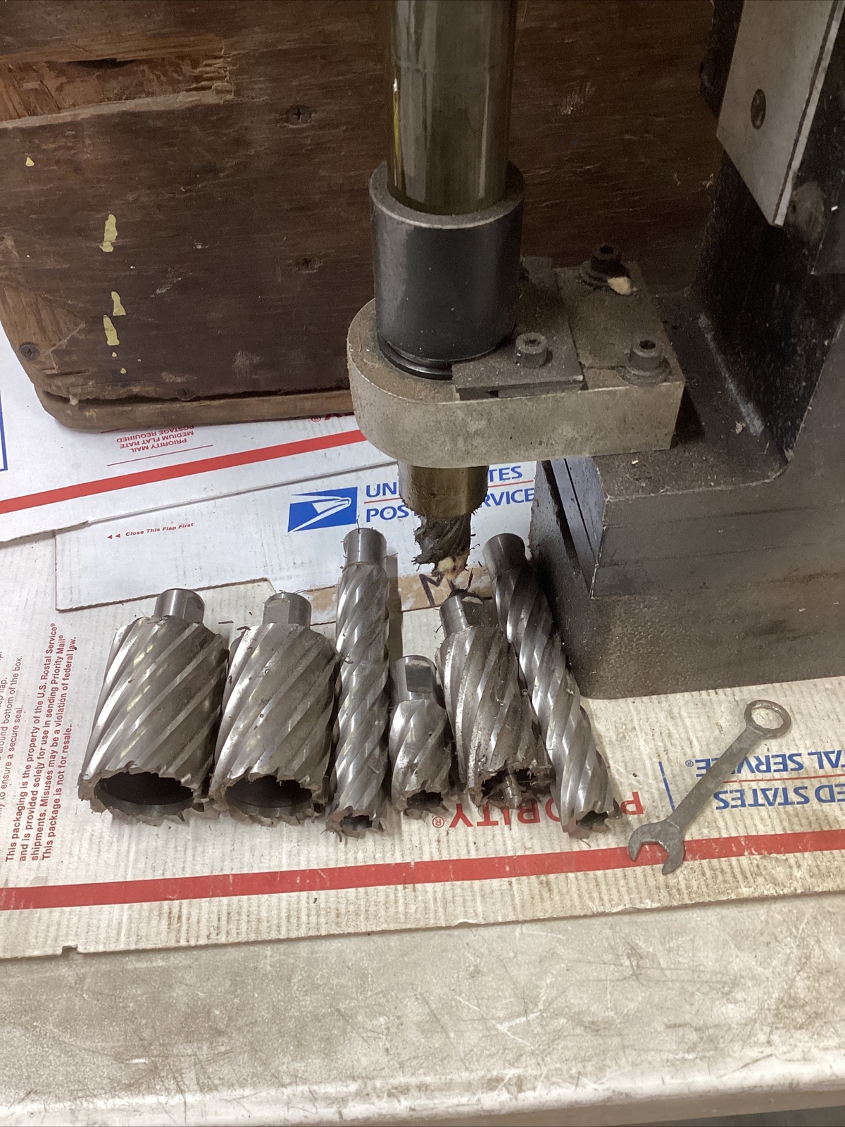 Jancy Slugger JM2000 Magnet Mount Drill Magnetic W/ Bits & Case 115V ED4U 4004