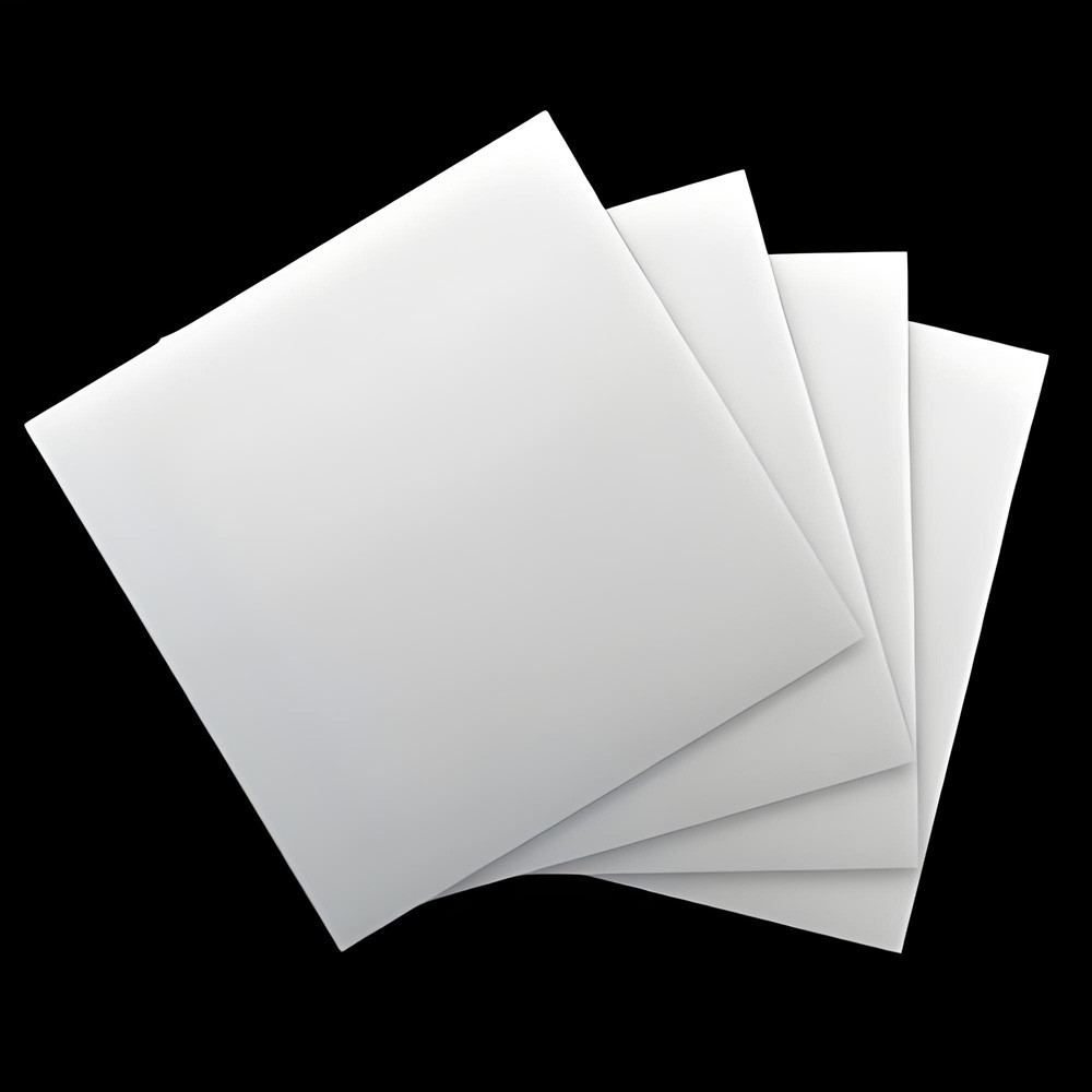 PTFE White Sheet 5mm 6mm 8mm 10mm to 45mm Thick Various Rectangular Strip sizes