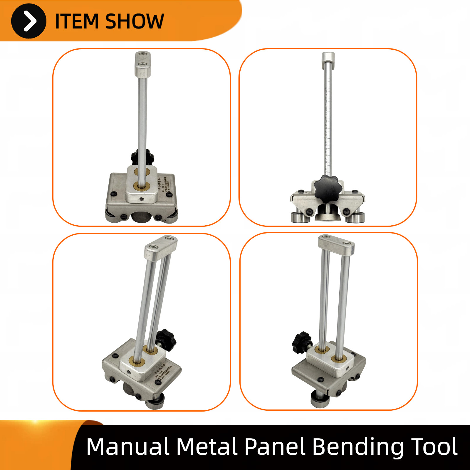 Manual Color Steel Sheet Metal Panel Bender Single Head for Wave/Arch Shapes