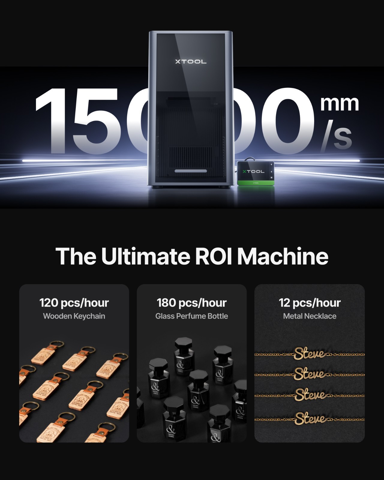 （Refurbished）xTool F2 Ultra 60W MOPA & 40W Diode Dual Laser Engraver