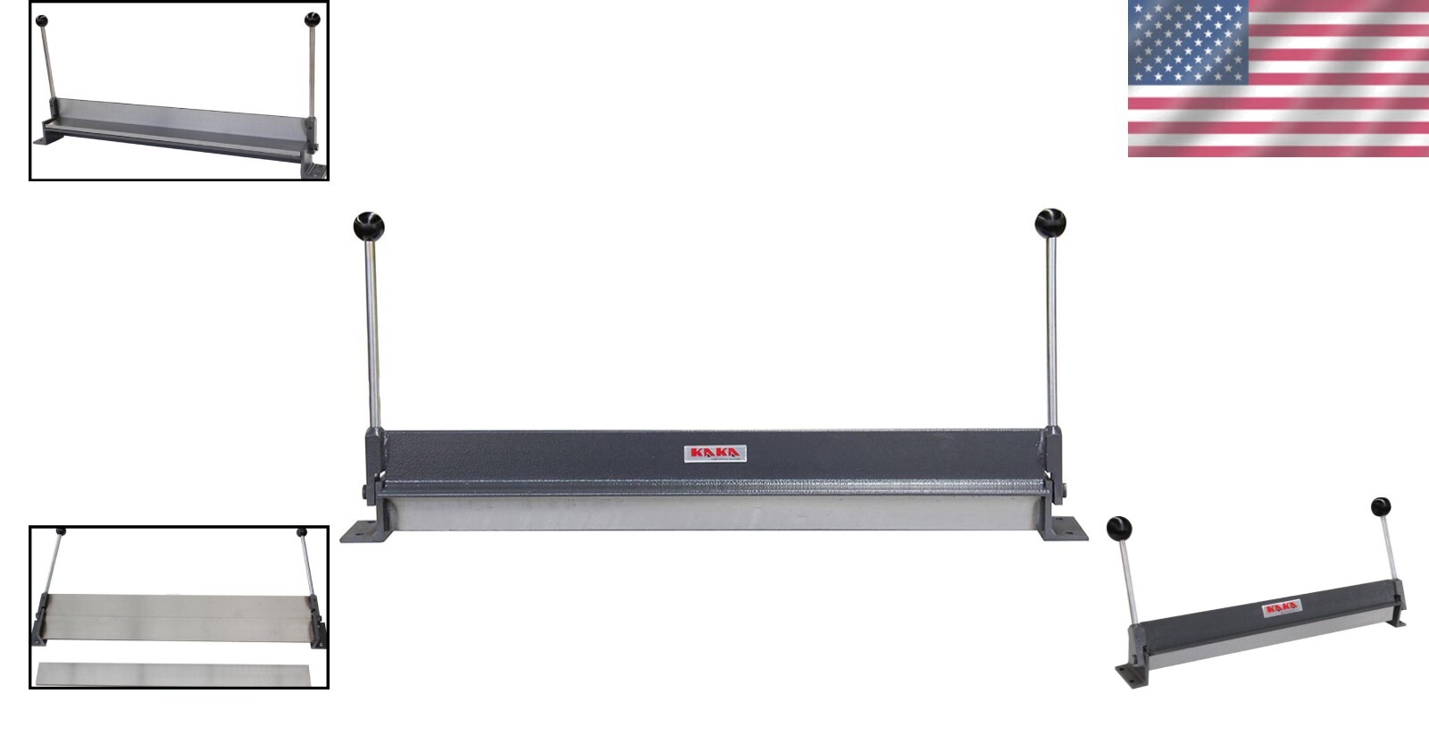 Easy-to-Use KAKA Industrial W-3018 30-Inch Portable Metal Brake, Hand-Powered