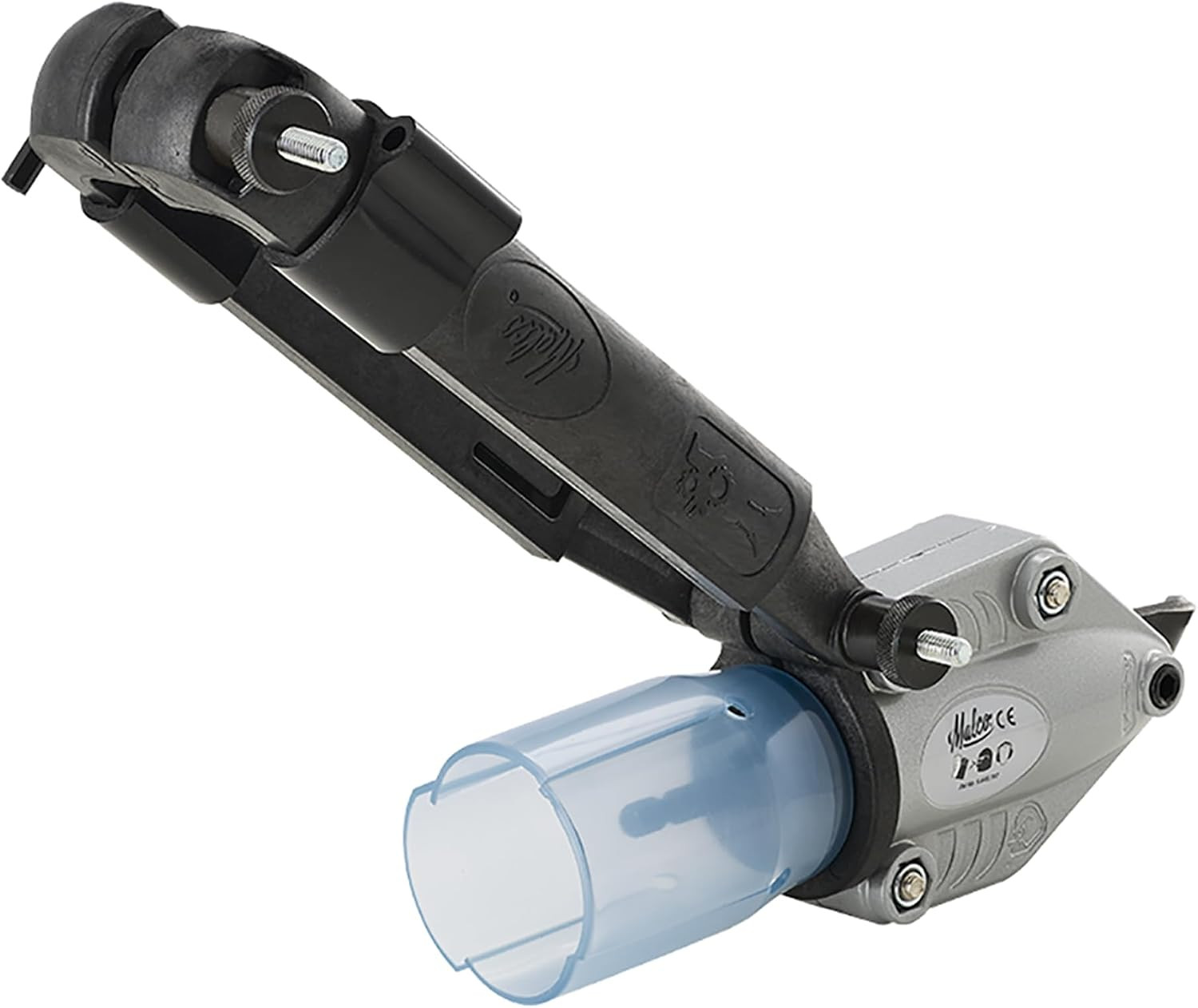 Malco TSHD Turboshear 18Ga Drill Attachment 360° Head for Corrugated Panels/Duct