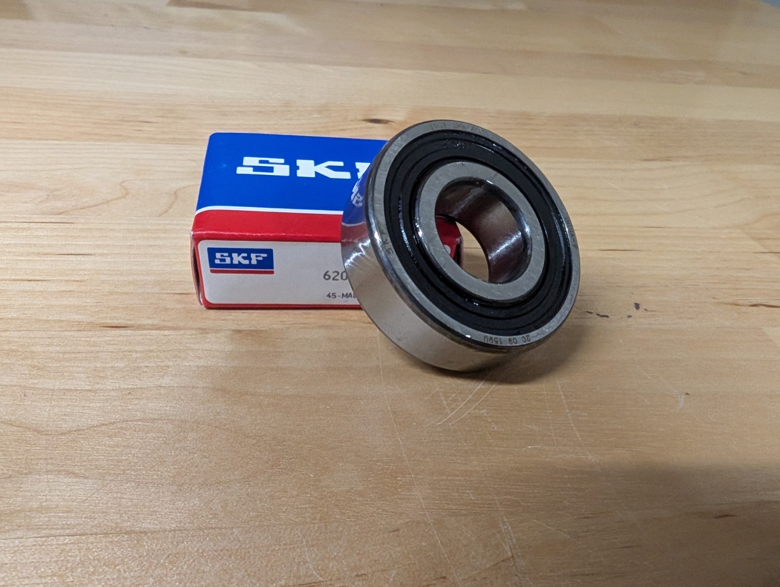 Bench Grinder Sealed Bearings & Arbor Nuts Set 7” | Baldor Compatible | USA