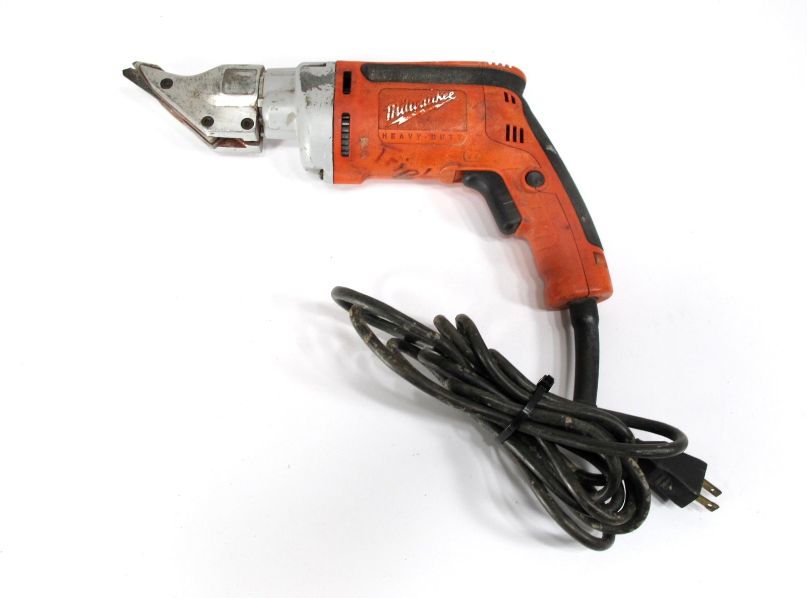 Milwaukee 6852-20 18-Gauge Double Insulated, 10′ Corded Shear 6.8A Motor
