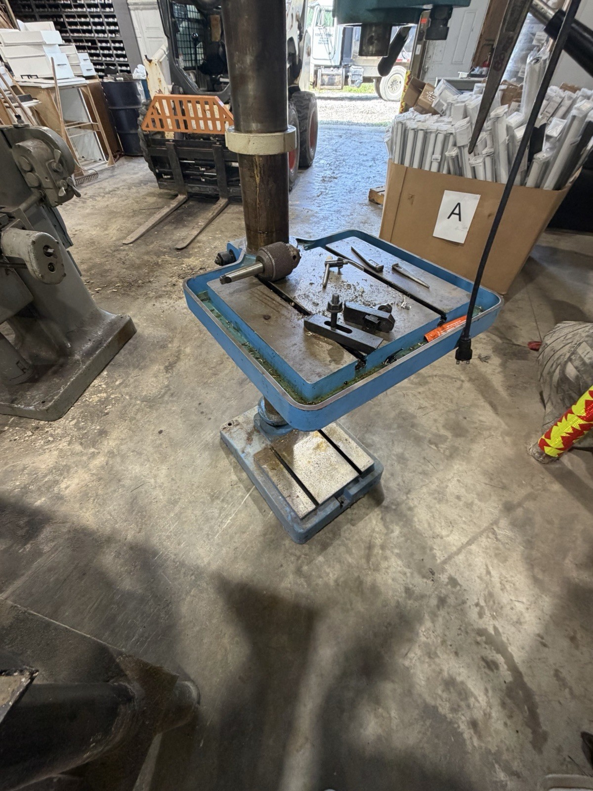 Turn-Pro Milling & Drilling Machine Model 126-2655 Floor Standing Good Shape!