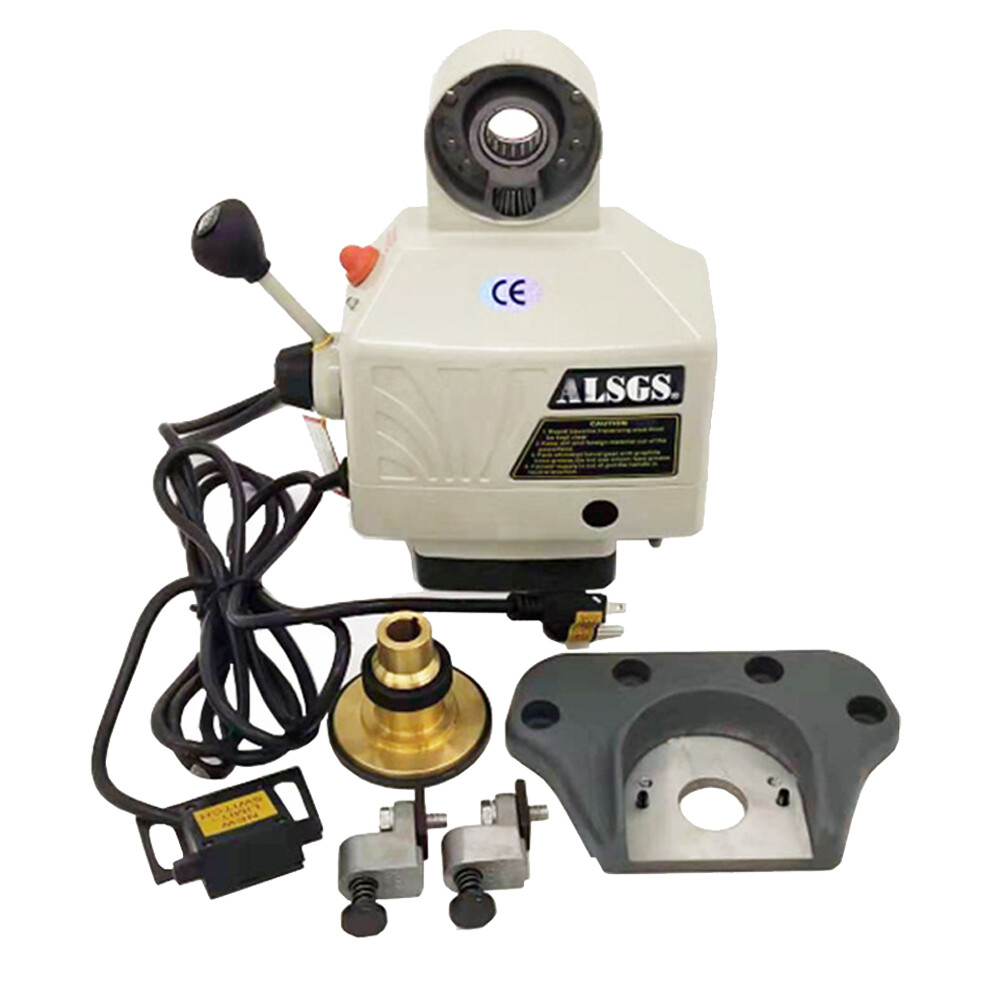 AL-310SX X-Axis Electronic Power Feed Milling Machine 200RPM 450in-lb 110V/220V