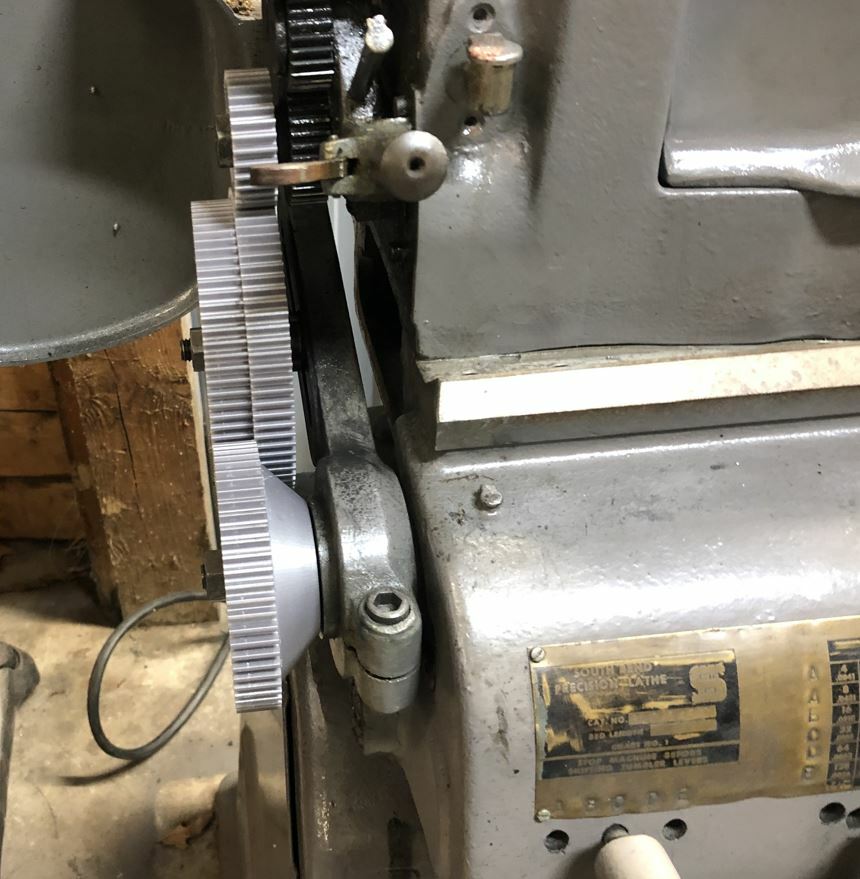 SOUTH BEND 13 Metal Lathe, METRIC Thread Cutting Gear Set!