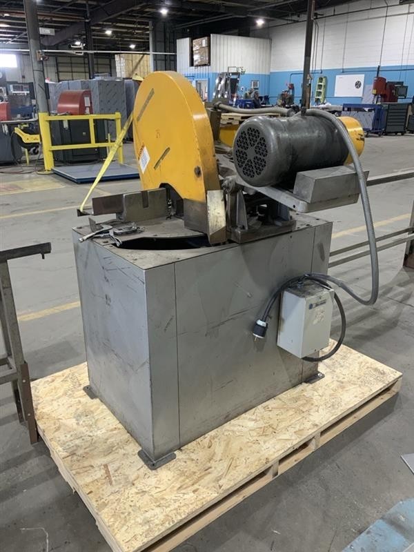 Everett 22″ Dry Double Miter Abrasive Chop Saw – Make Offer!