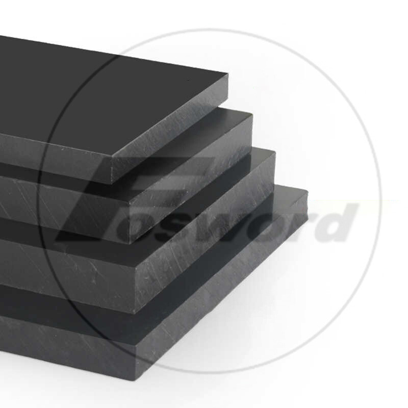 Black POM Sheet Engineering Plastic Polyformaldehyde Plate Thickess 2mm -50mm