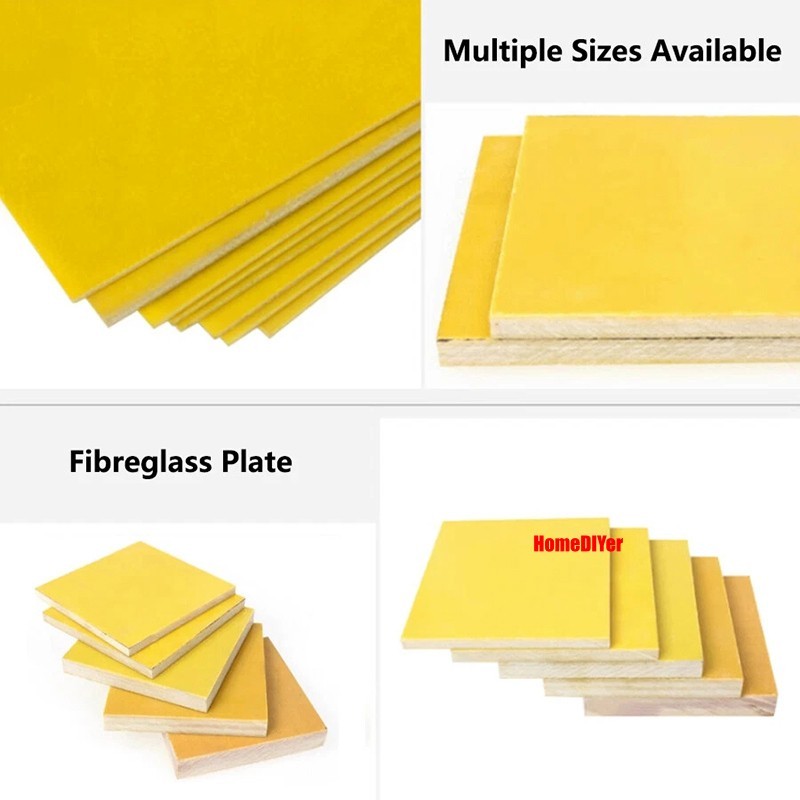 Glass Fibre Sheet Plate 3240 Epoxy Thick 0.3mm-20mm Fibreglass Plate 50mm-400mm