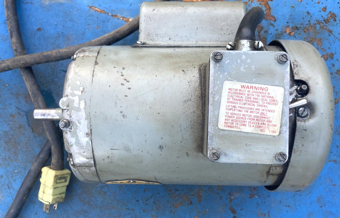 BALDOR MOTOR 3HP 115/230V 3450 RPM SINGLE PHASE