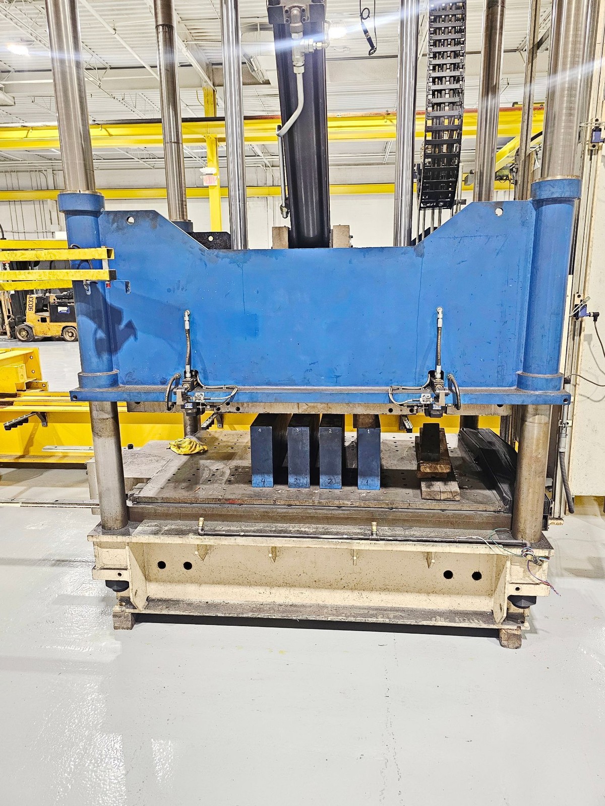 2010 MACRODYNE MPS-50 HYDRAULIC SPOTTING PRESS, 50 TON