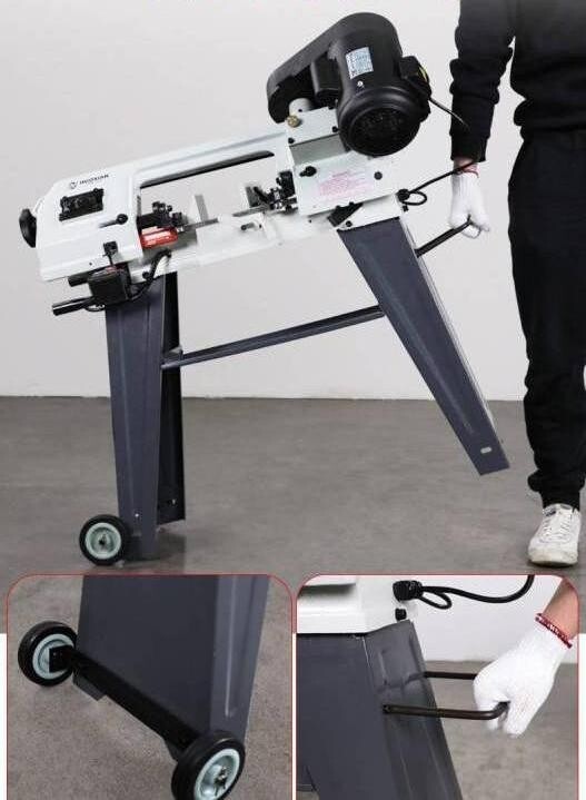 Metal Band Saw Machine Horizontal & Vertical Dural Angle Bandsaw Hacksaw Machine