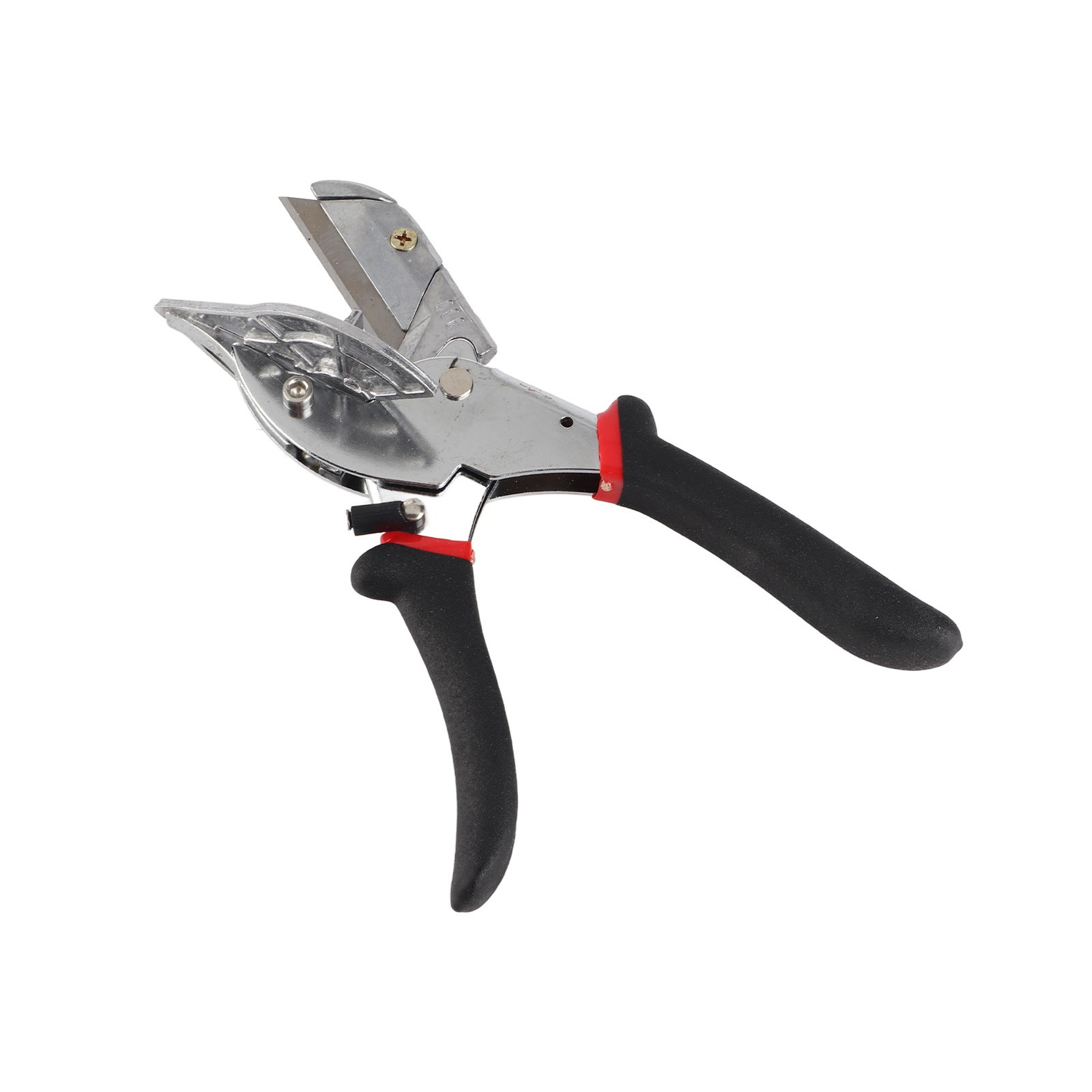 Angle Shear Cutter Non‑Slip Black Handle Hand Tool For Cutting Thin Wood CEL