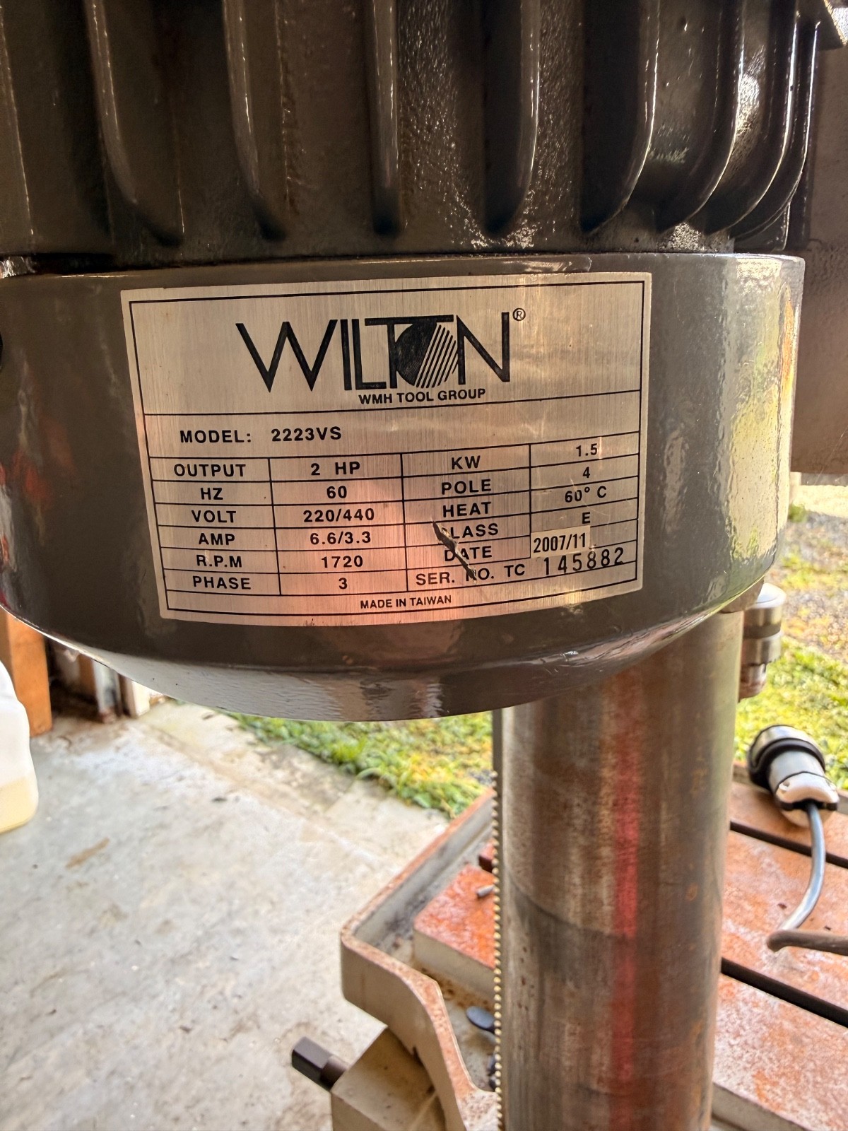 used floor standing drill press