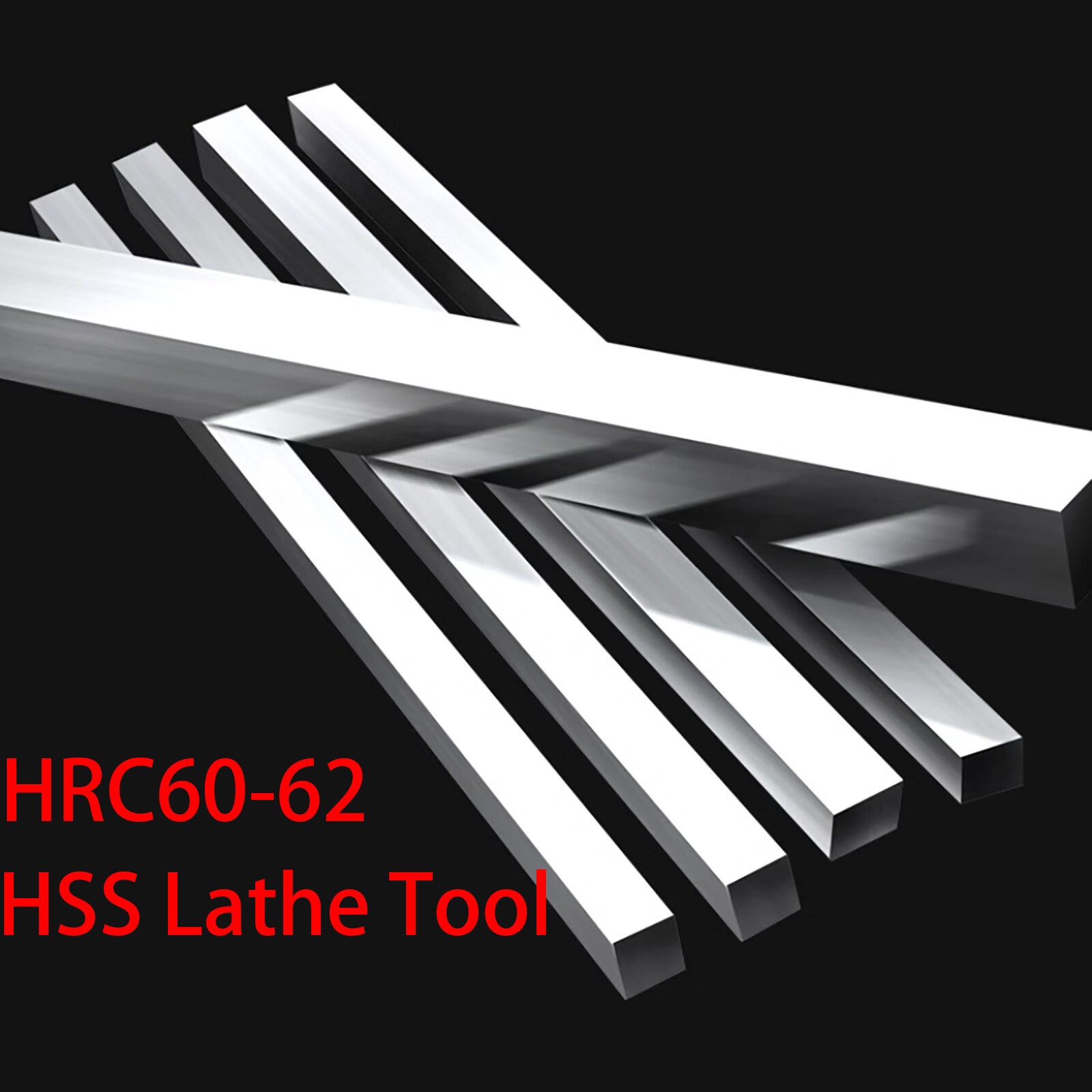 HSS Lathe Tool Steel Square Tool High Speed Steel Turning Tool HRC60-62 4mm-18mm