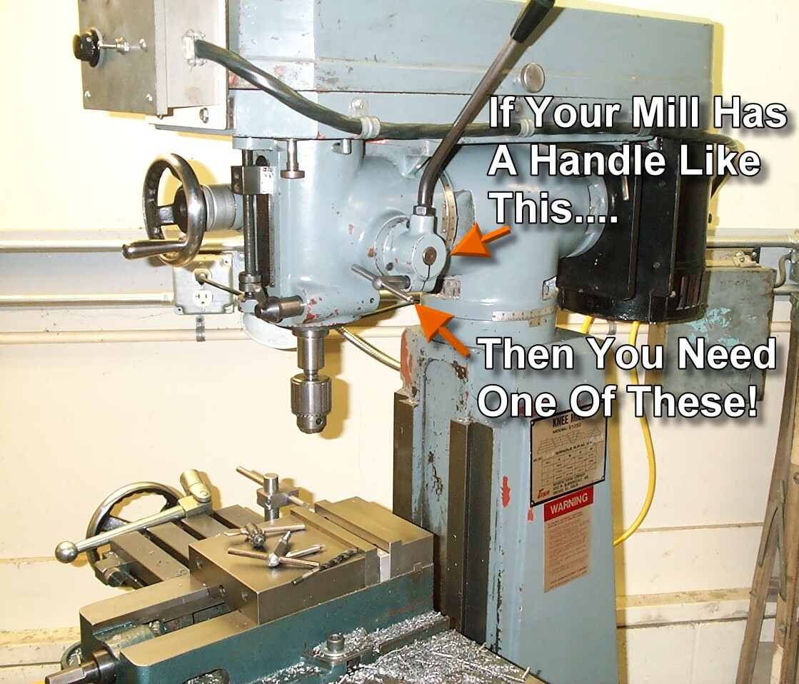 Tee Handle For Quill Lever – Fits Enco, Jet & Grizzly Milling Machines