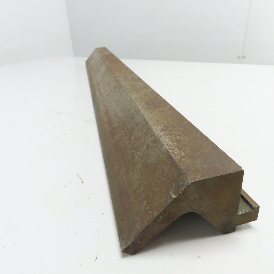 36″ Long 85° V-Forming Press Brake Gooseneck Die Punch 1/2″ Safety Tang