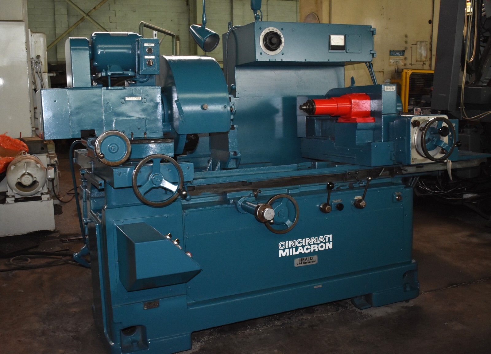 274 CINCINNATI-MILACRON/HEALD “UNIVERSAL” LONG-BASE INTERNAL GRINDER – #30460