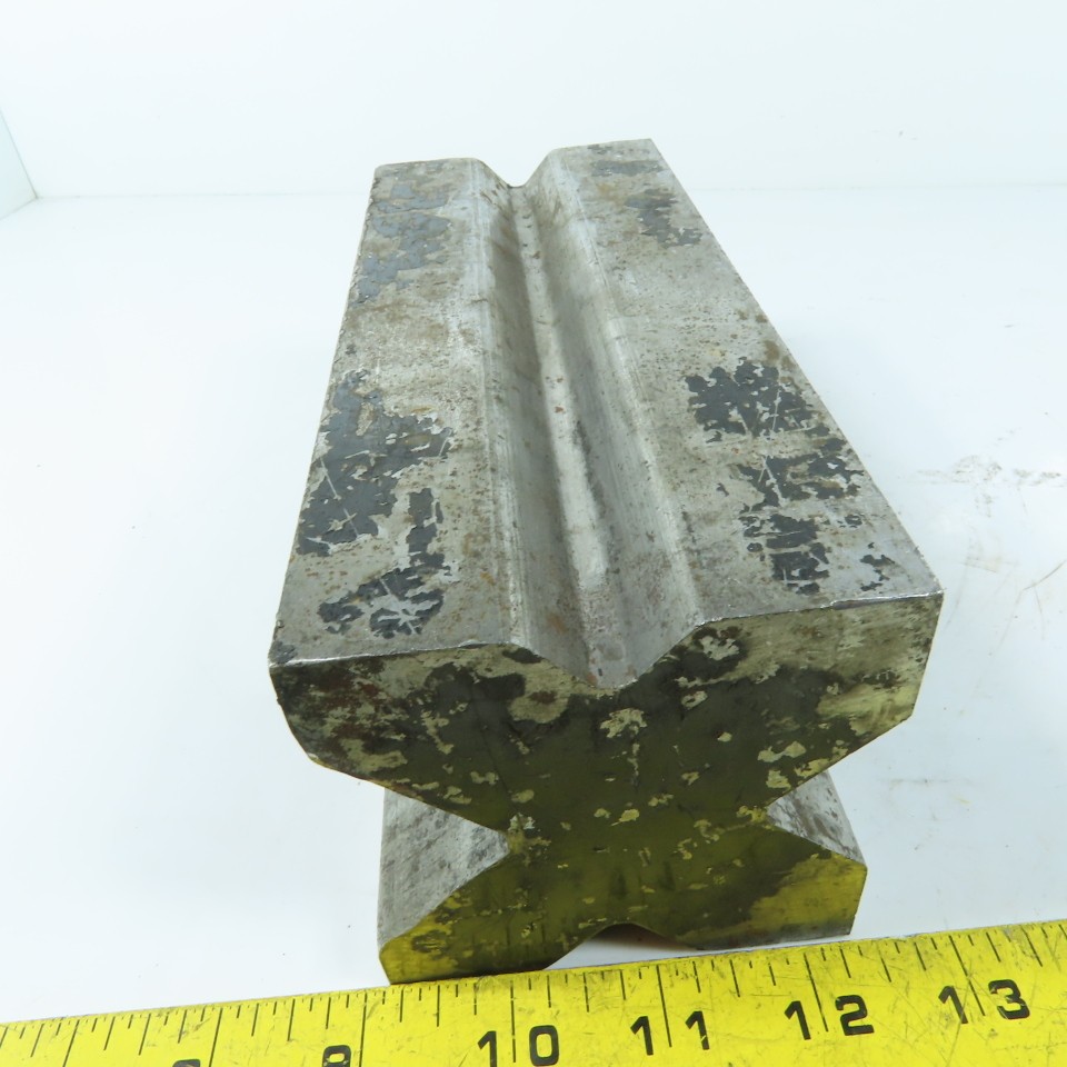3-1/4″ Square 4 Way Vee Press Brake Die 8″ Long