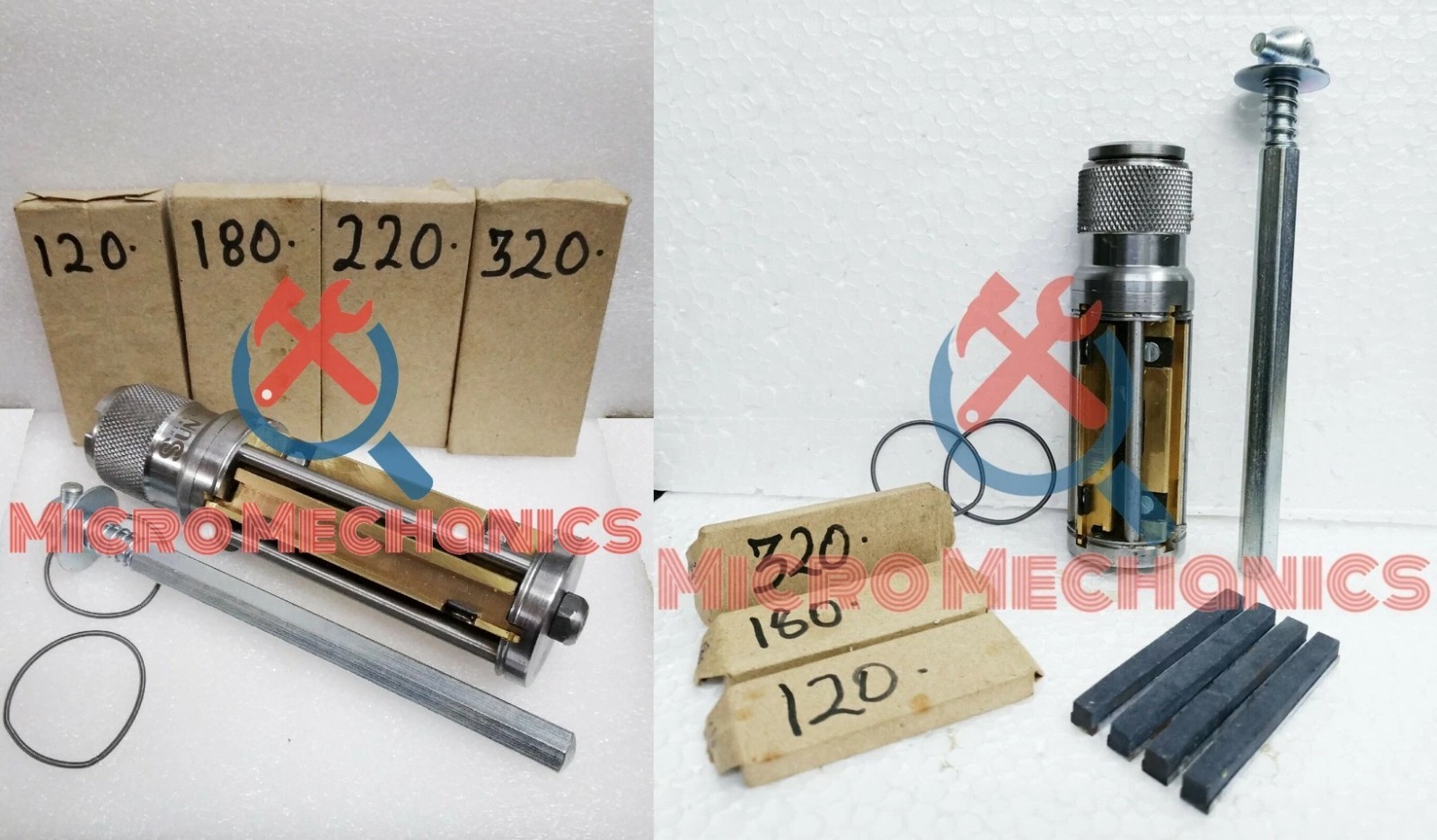 SET OF 2 CYLINDER ENGINE HONE KIT MACHINE- 45MM TO 65MM And 50MM TO 75MM