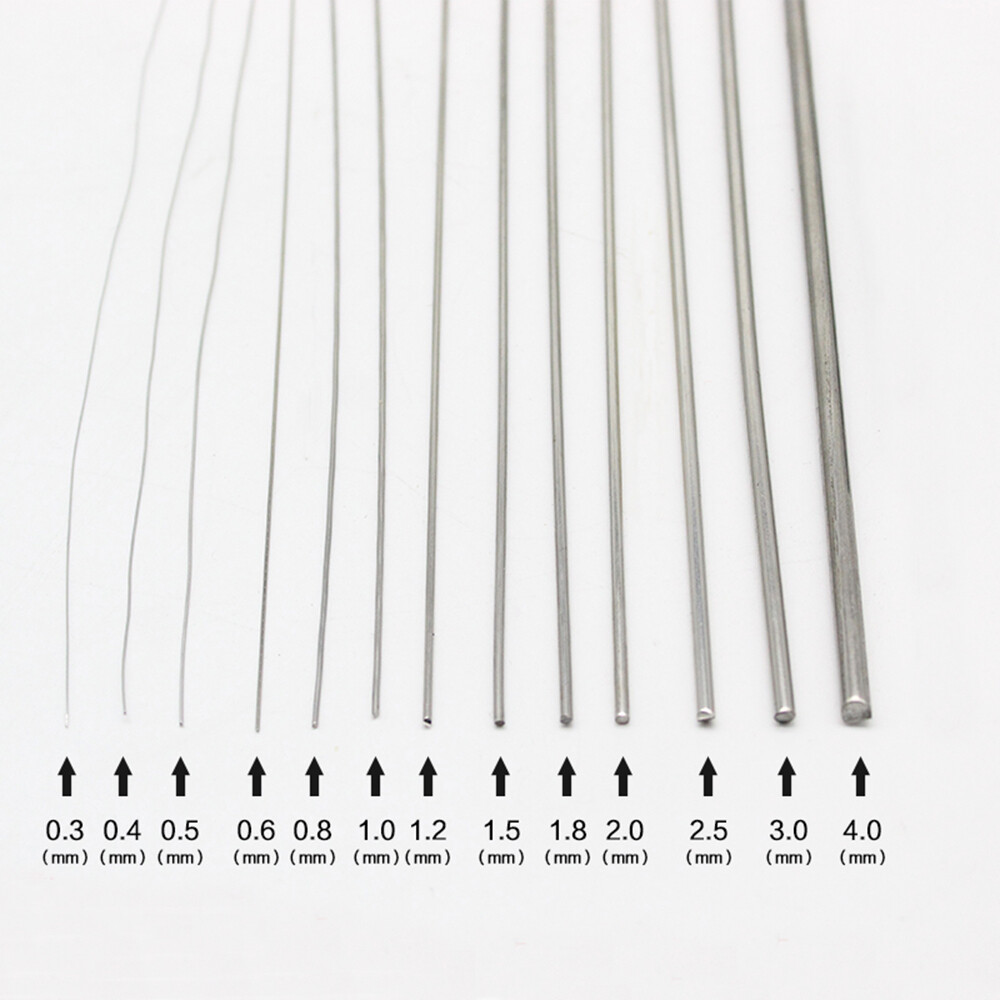 304 Stainless Steel Wire Dia 0.1mm 0.2mm 0.3mm 0.4mm 0.5mm 0.6mm 0.8mm 1mm-3mm