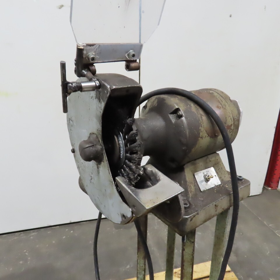 Rockwell 23-200 7″ Pedestal Mounted Bench Grinder 120V 1PH Tested