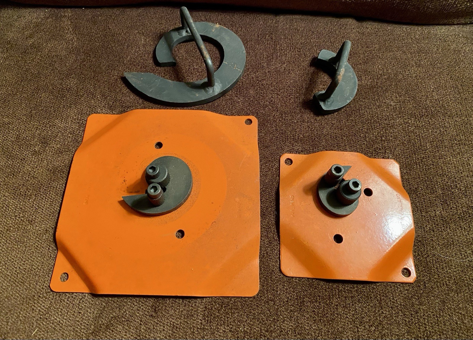 Vtg 70s MetalCraft Wrought Iron Handicrafts Practical Workshop Tool Set & MORE!!