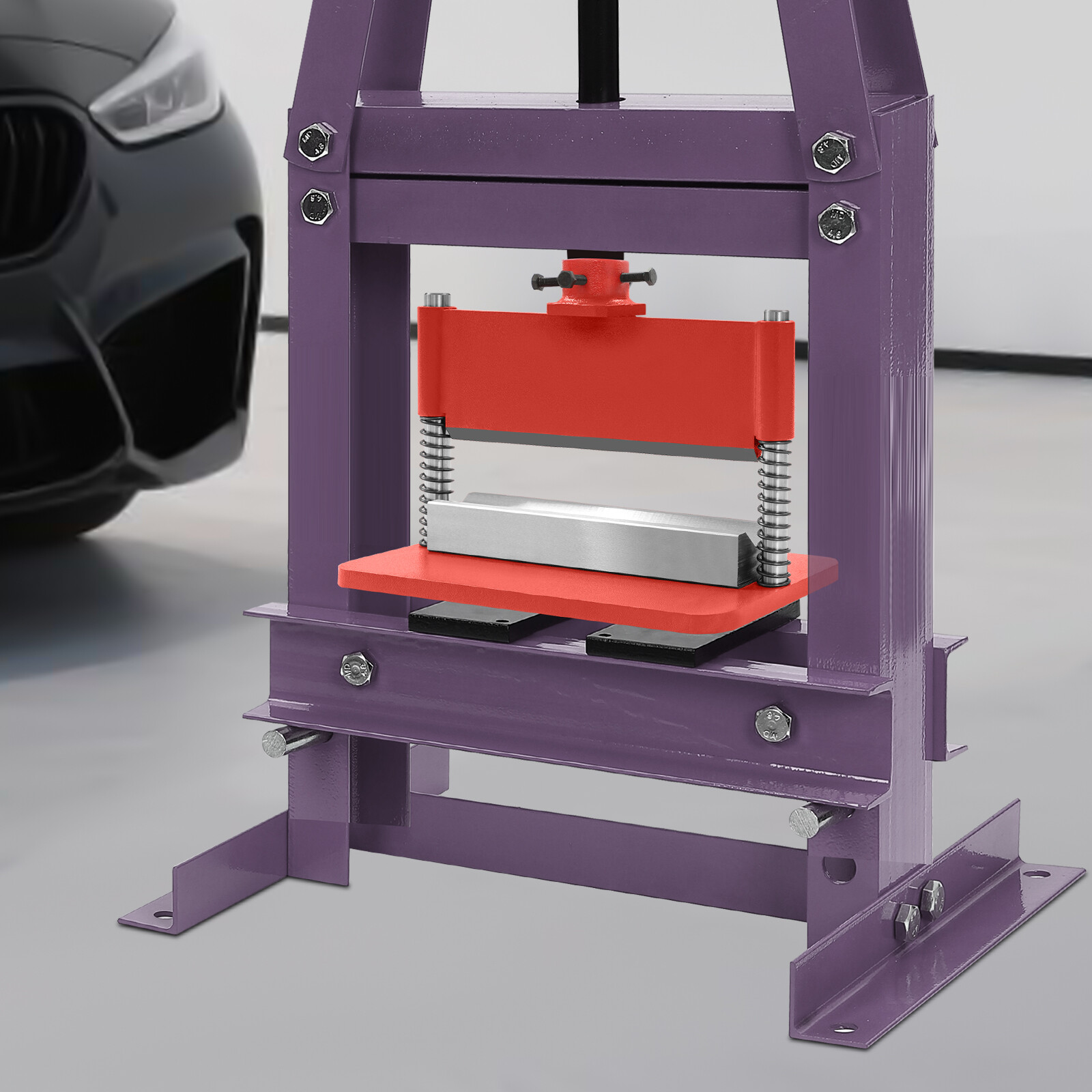14.5*7.5*9.25in Red 45#Steel Press Brake Attachment For Hydraulic Shop Presses