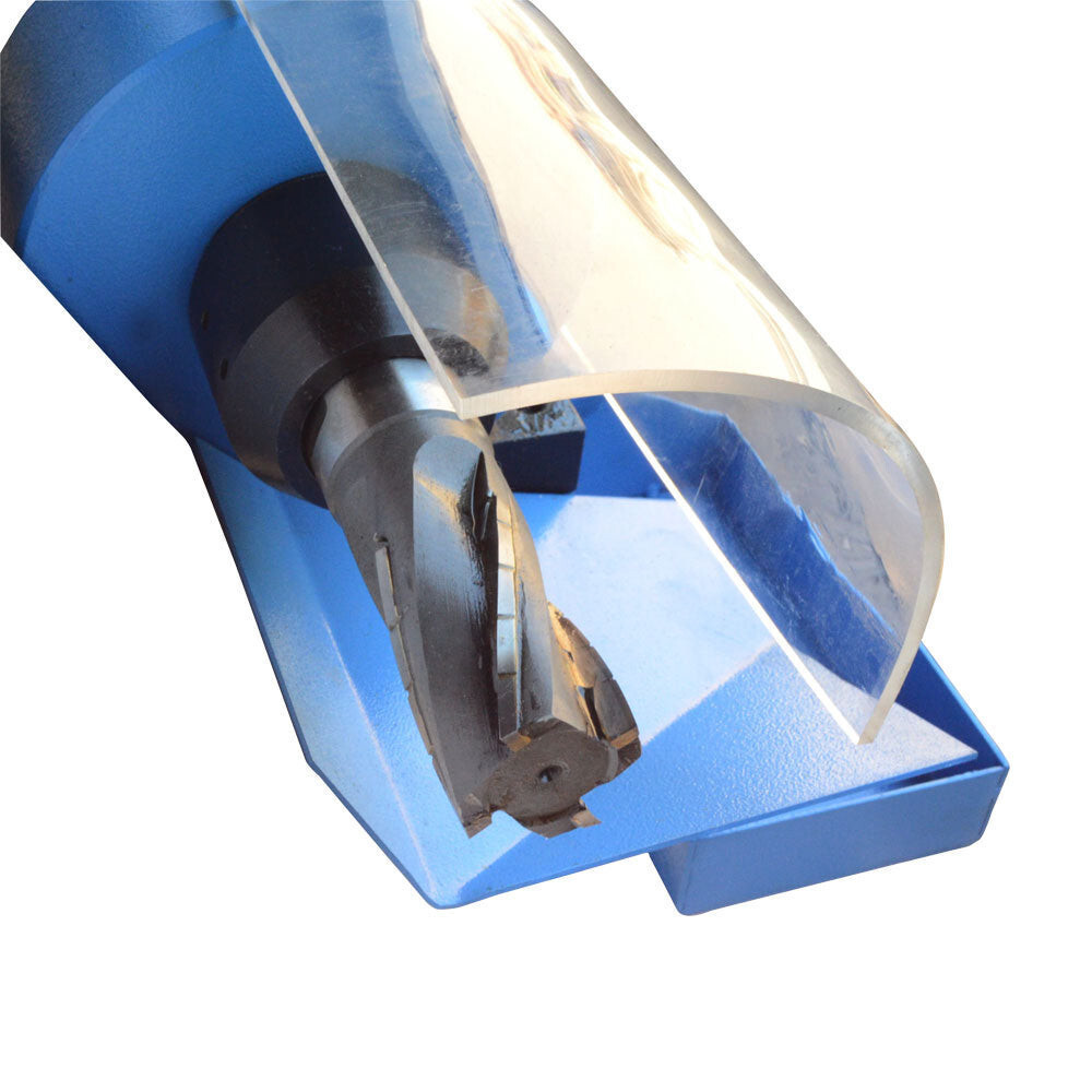 1 HP Electric Tube Pipe Notcher 1/2 to 2″ End Mill V-Block Rotary Vise 0-250 RPM
