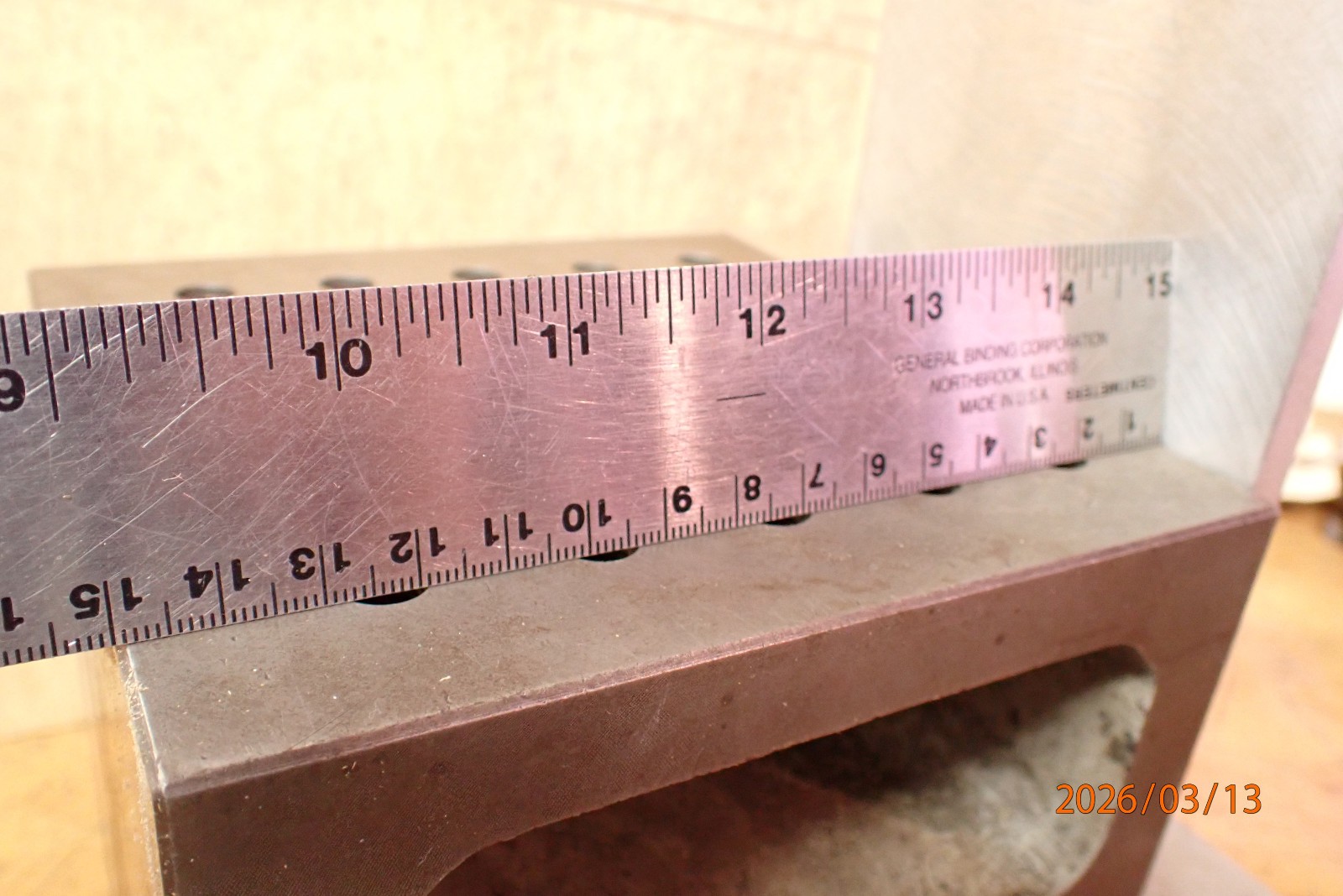 R362 BOX PARALLEL MACHINIST SETUP TOOLING JIG FIXTURE WITH SOME 3/8-16 HOLES