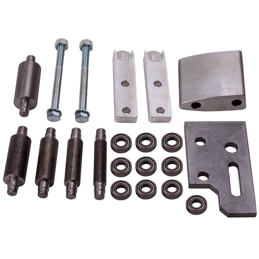 Steel Small Wheel Holder Assy for 2×72″ belt grinders & A Set of 5 Small Wheel