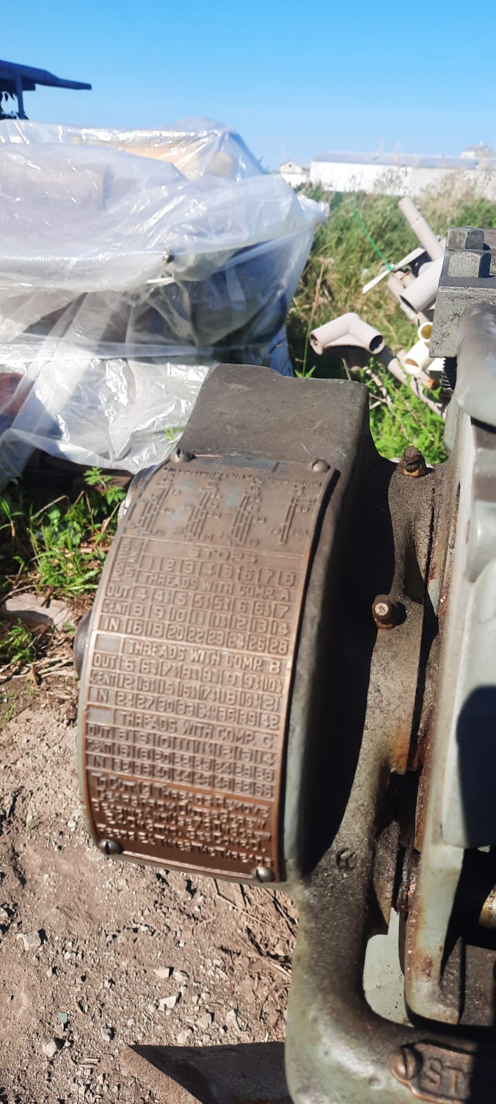 Bradford Metalmaster Lathe Quick Change Gearbox