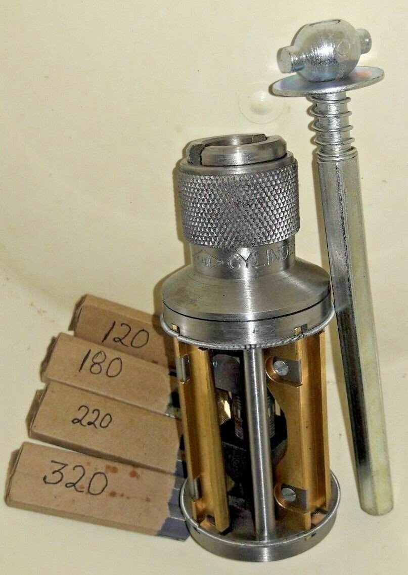 CYLINDER ENGINE HONE KIT 2-1/2″ to 5-1/2″ Honing Machine + 4X SET OF STONES KIT