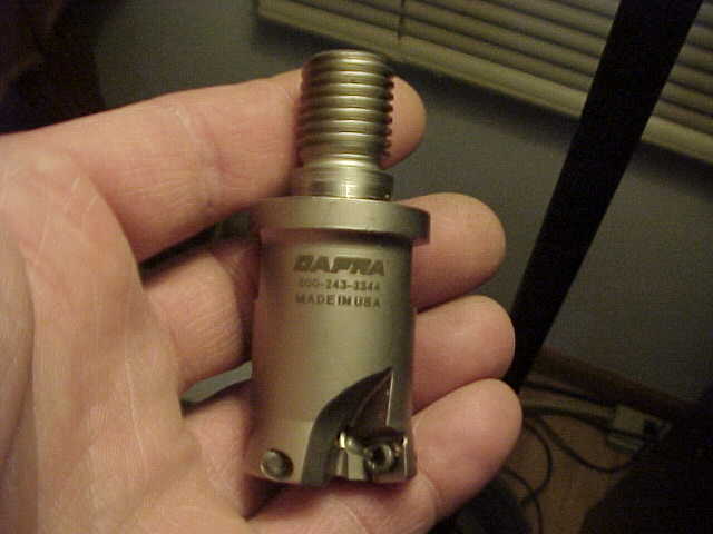 NEW DAPRA HFEM125-MOD-R3-3C 3 Flute Indexable End Mill Screw #SSTX15-S USA