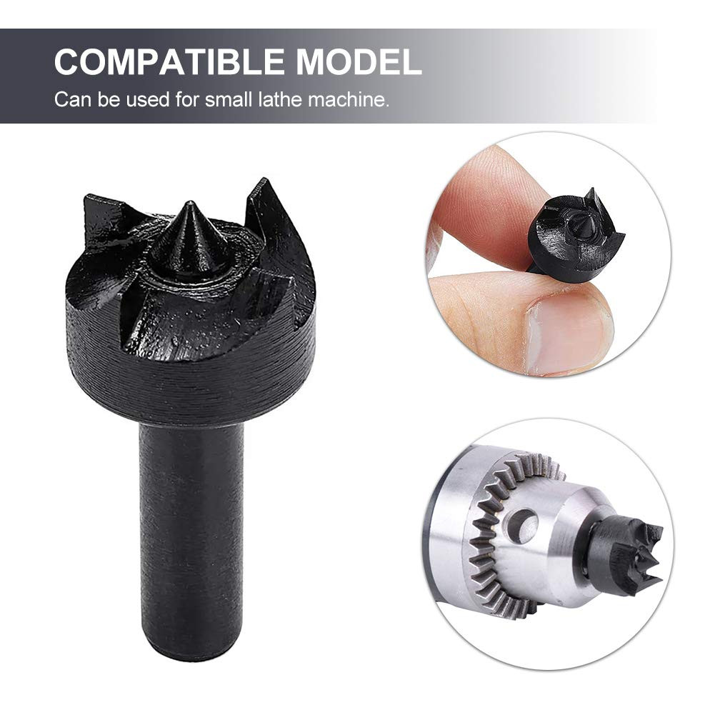 Wood Lathe Turning Spur Cup Center Thimble Drill Bit Live Center Mini Lathe Mach