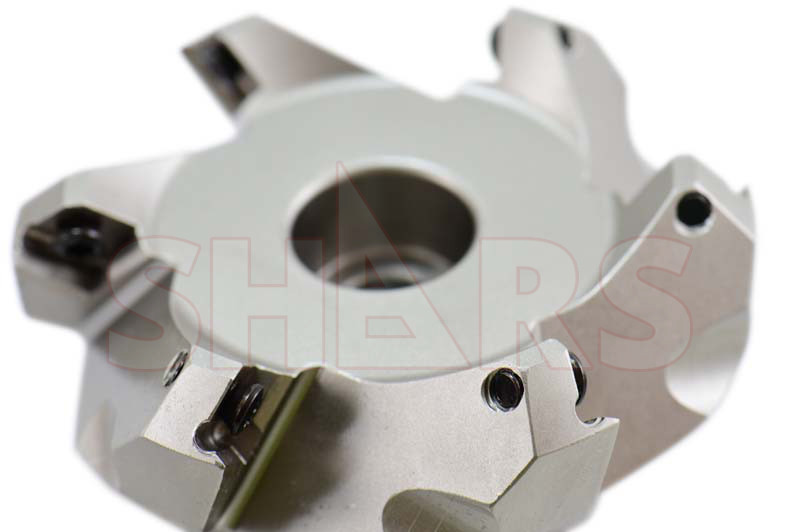CNC 3″ 45° Indexable Face Mill SEHT 43 Insert 6FL W/Certificate P[