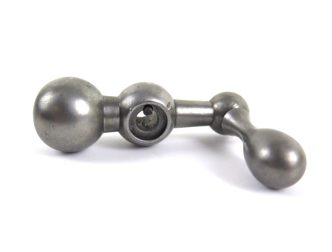 South Bend 7″ Shaper Tool Slide Ball Crank Handle 3″ Wide x 5/16″ Bore
