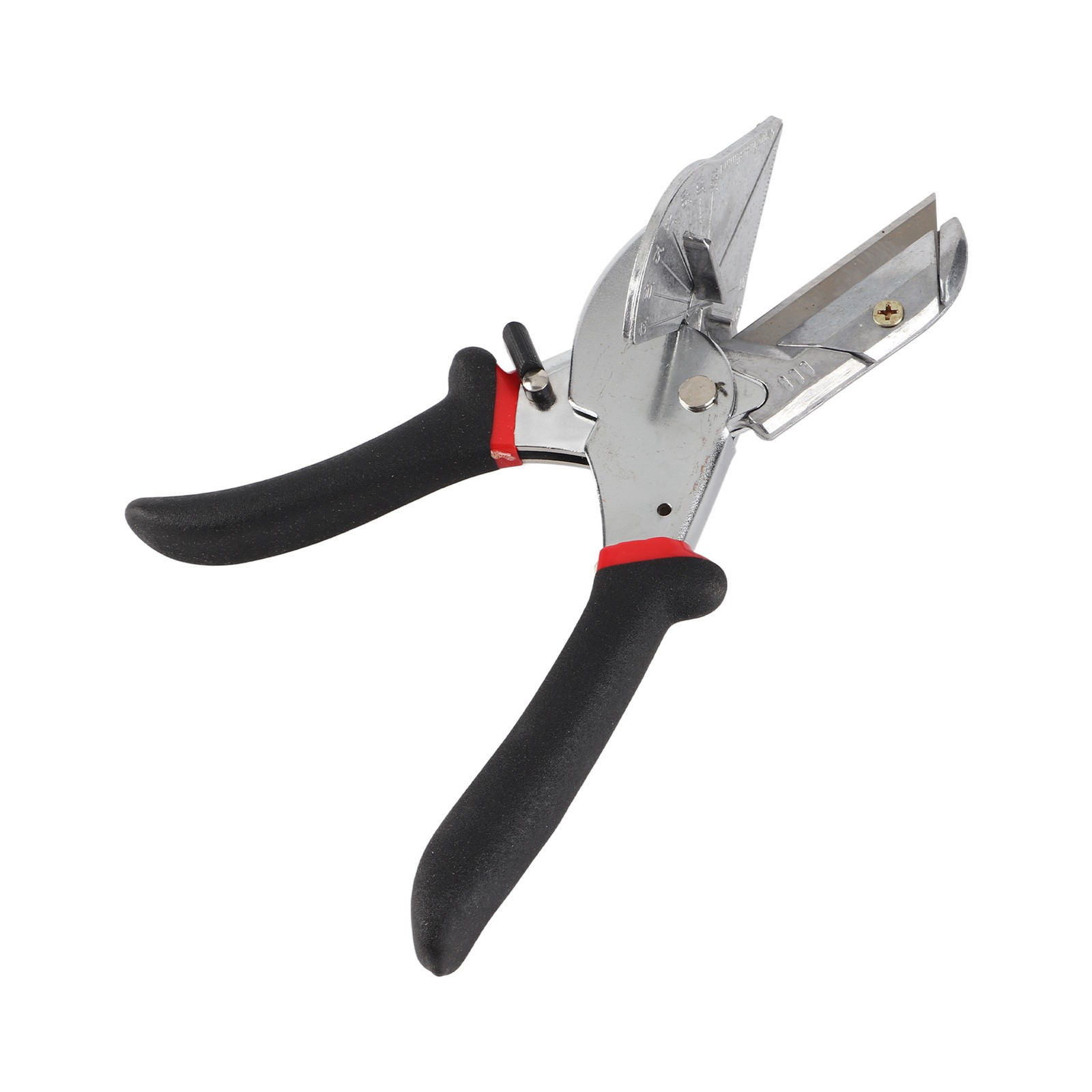 Angle Shear Cutter Non‑Slip Black Handle Hand Tool For Cutting Thin Wood CEL