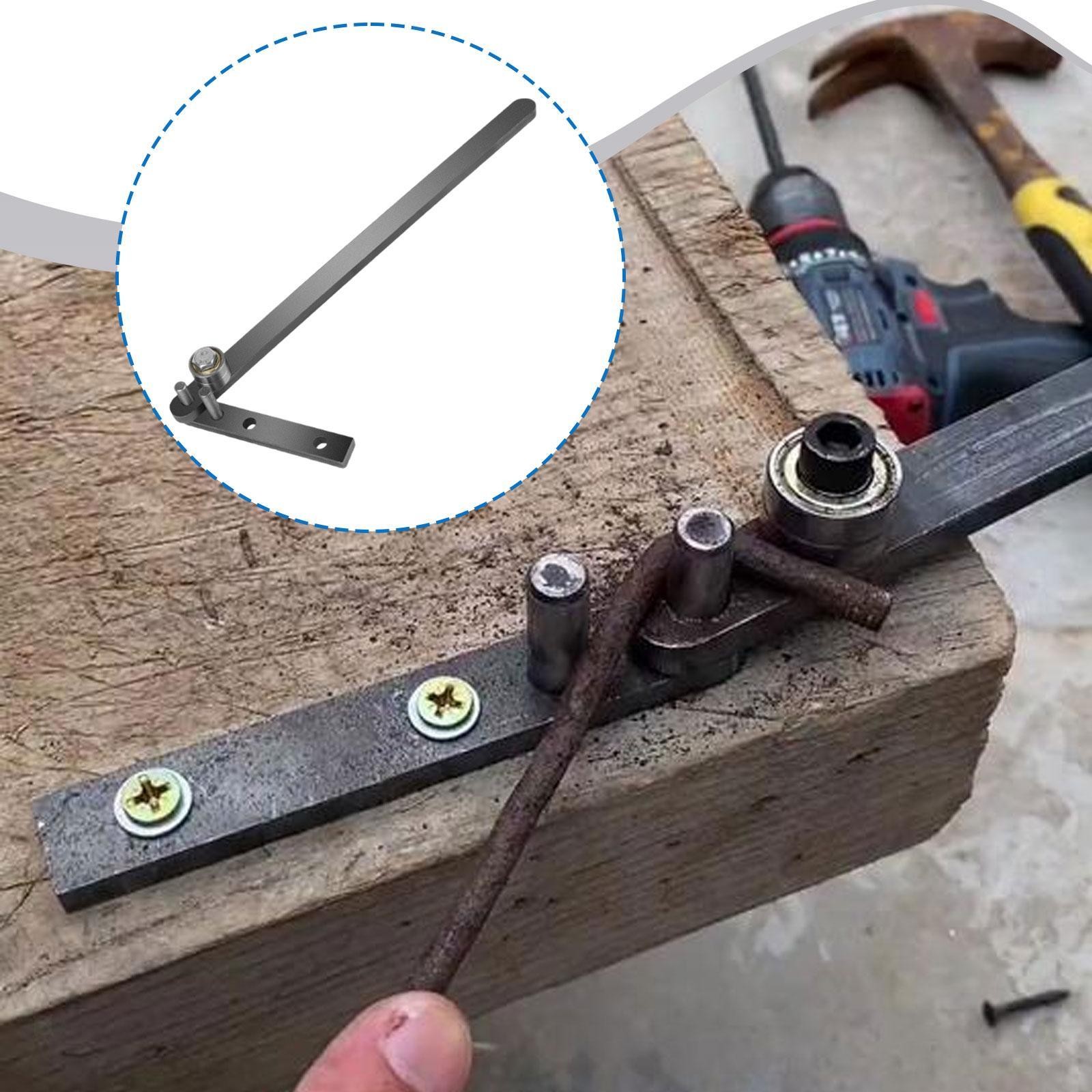 Manual Bending Machine High Strength DIY Crafts Hand Operated Bending Bender
