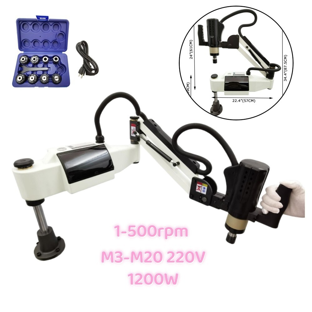 220V 1200W Electric Touch Screen Tapping Machine Servo Tapper M3-M20