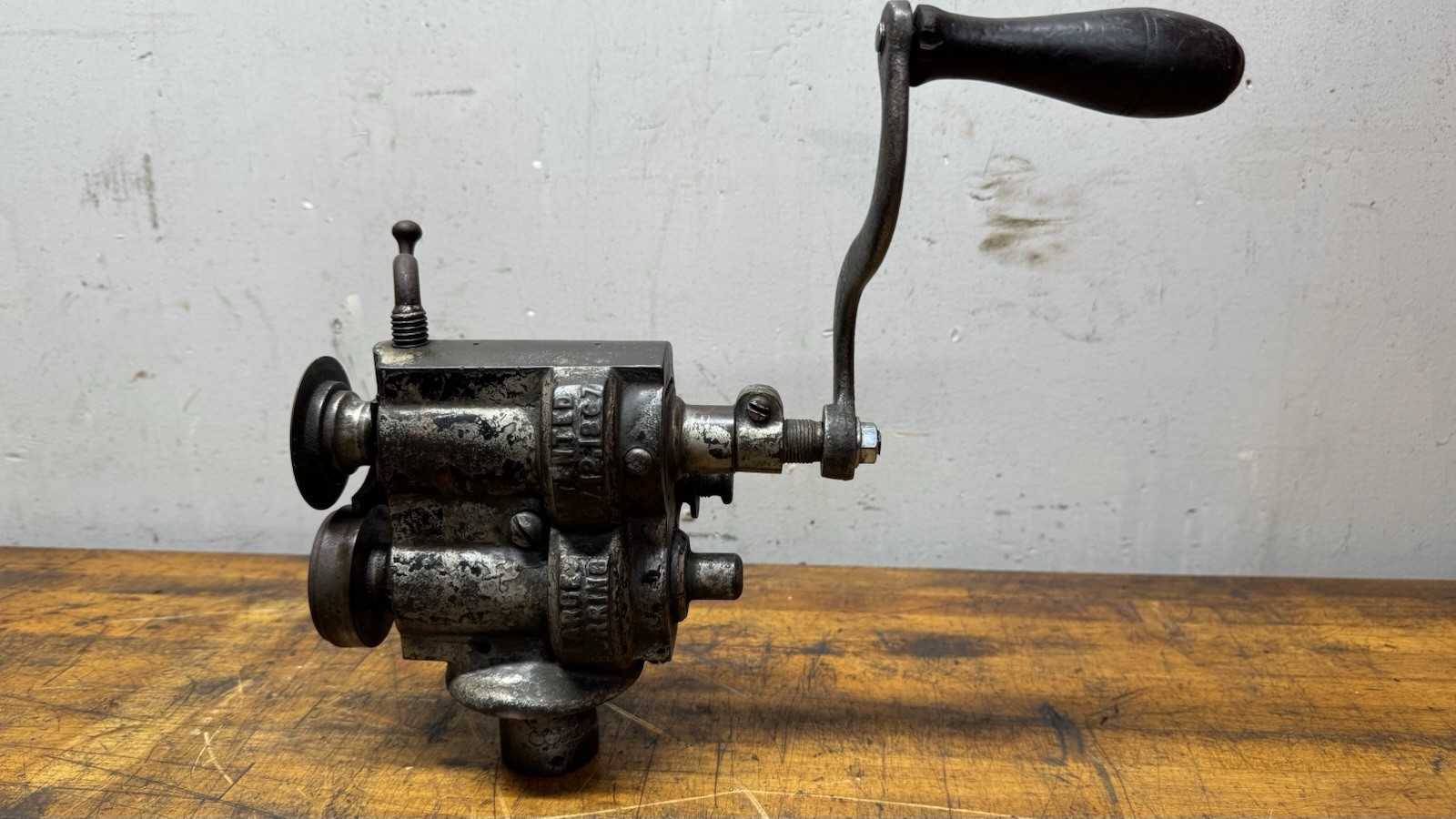 Pexto Niagara Bead Roller Machine Hand Crank Sheet Metal Fabrication