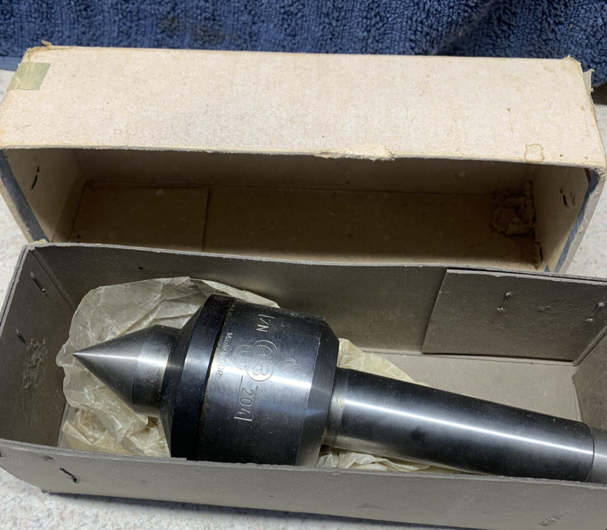 Machinist Lathe Tool: ABW 4MT Live Center ZN204 (NEW) Germany