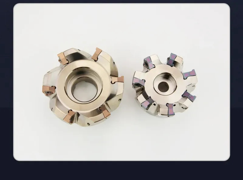 MEE190 CNC 90° Milling Cutter Disc XNEX080608 Six Blade Square Shoulder Tools