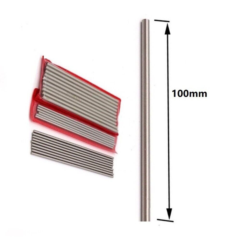 1.5-4MM High Speed Steel Round Bar Straight Shank Metric Rod Lathe Tool Silver