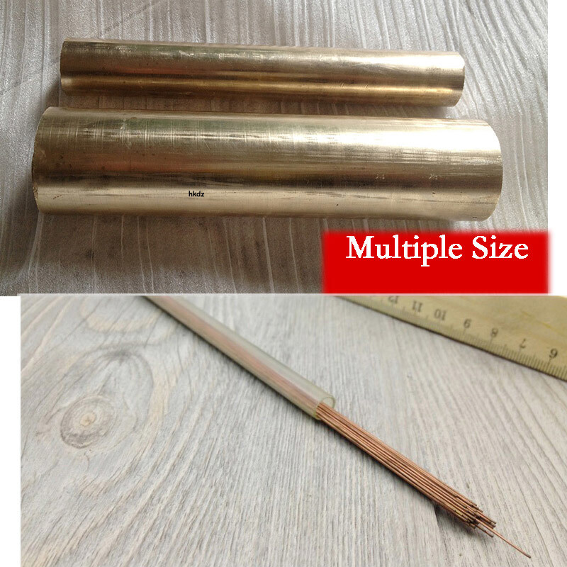 T2 Pure Copper Round Bar Rod Metal Solid Rods Anodic Dia 6mm-50mm Length 100mm