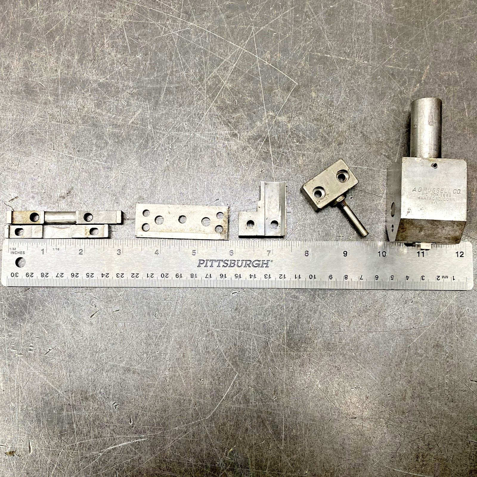 Precision Die Set Pneumatic Punch Press Stamping Die Parts Lot of 31 lbs