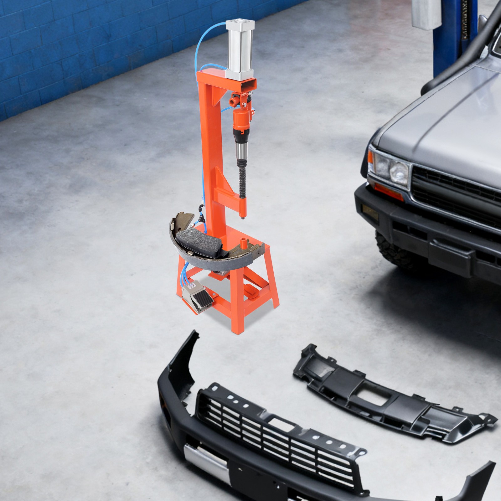 Pneumatic Shovel Brake Pad Riveting Machine, Brake Pad Riveter Shovel Machine